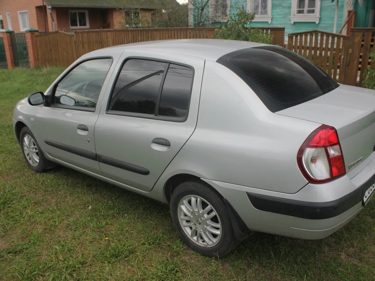 Рено симбол 2005 год фото Купить б/у Renault Symbol I Рестайлинг 1.4 AT (98 л.с.) бензин автомат в Коломне