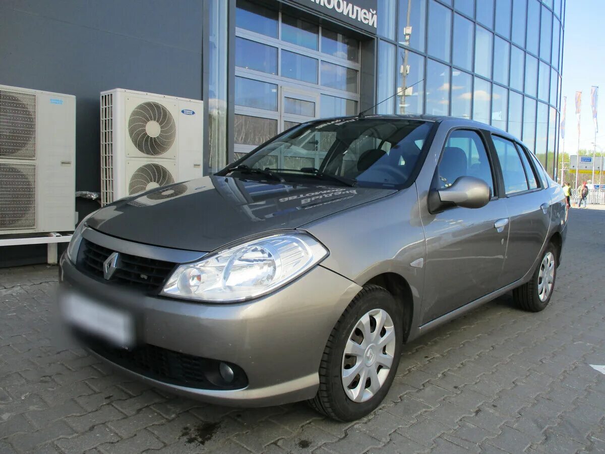 Рено симбол 2010 фото Купить б/у Renault Symbol ll 1.4 MT (98 л.с.) бензин механика в Москве: серый Ре