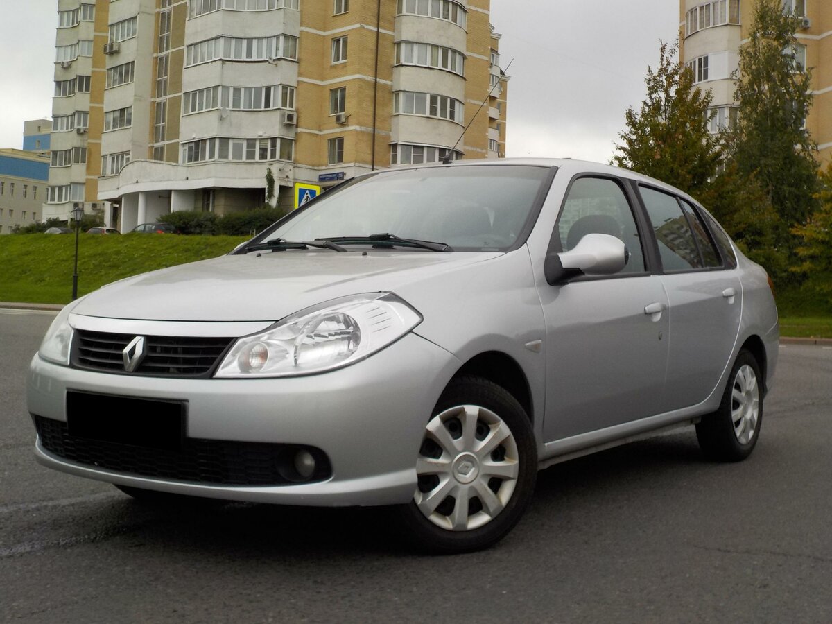 Рено симбол 2010 год фото Купить б/у Renault Symbol ll 1.4 MT (98 л.с.) бензин механика в Москве: серый Ре