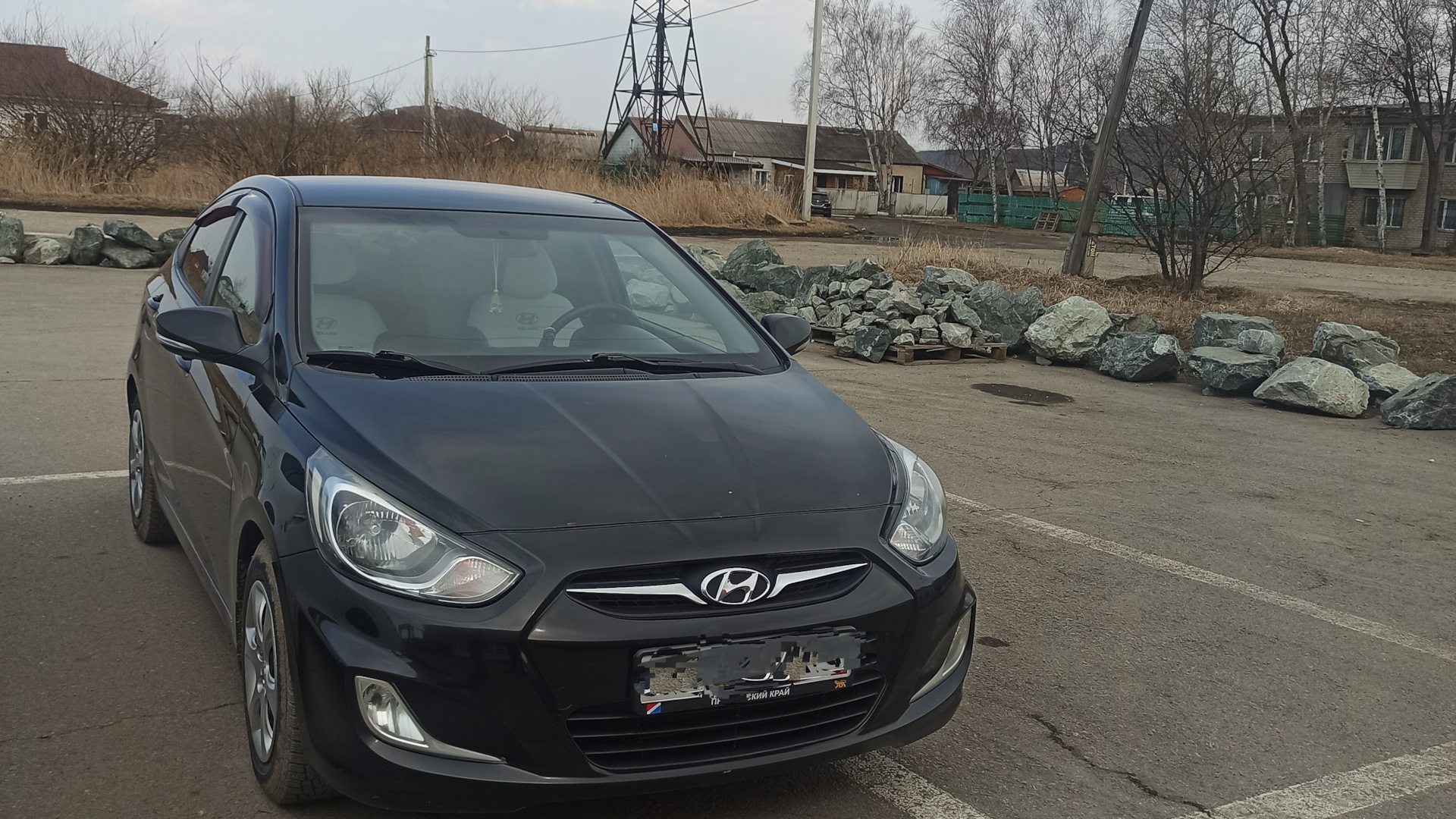 Рено солярис фото Hyundai Solaris 1.4 бензиновый 2011 на DRIVE2