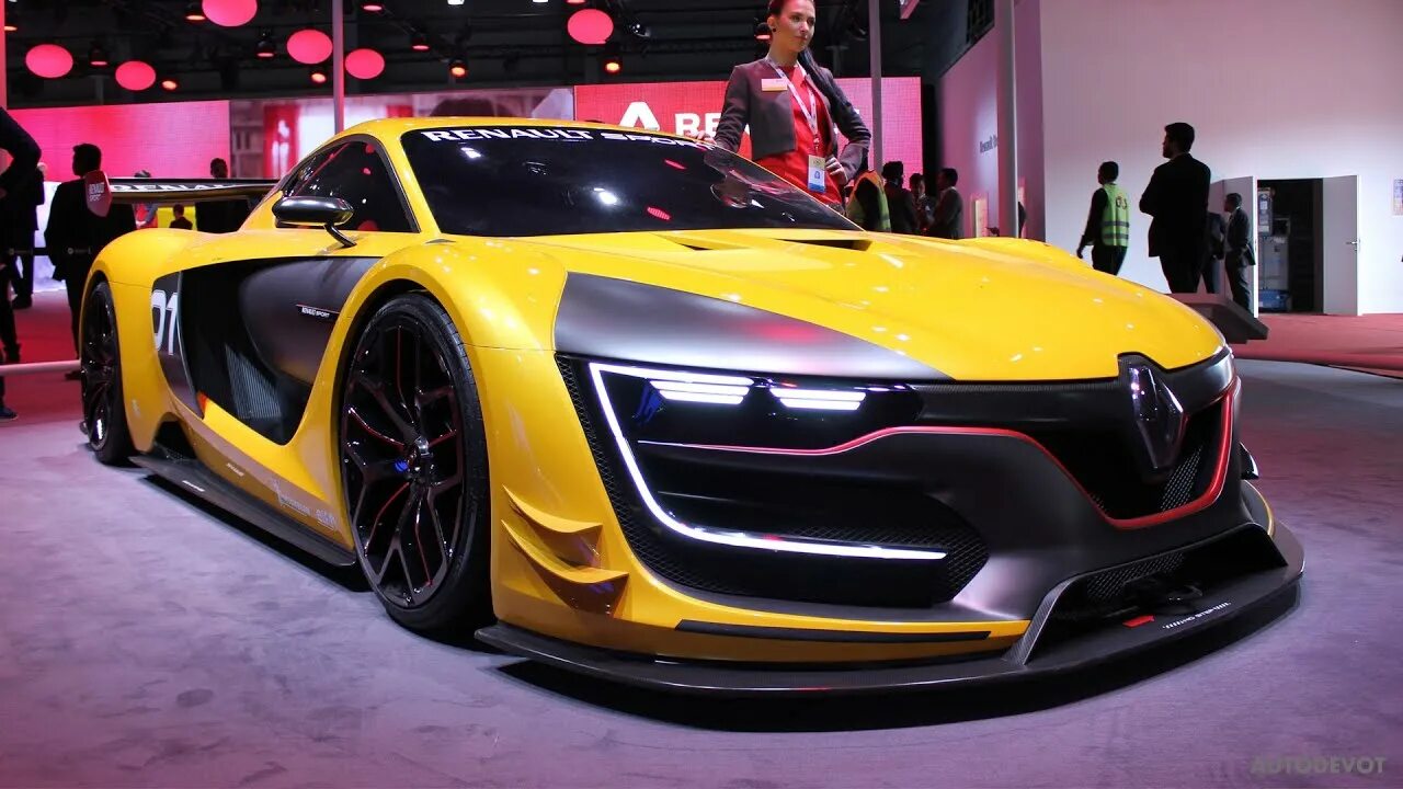 Рено спорткар фото Meet the gorgeous racer - RenaultSport R.S.01 - YouTube