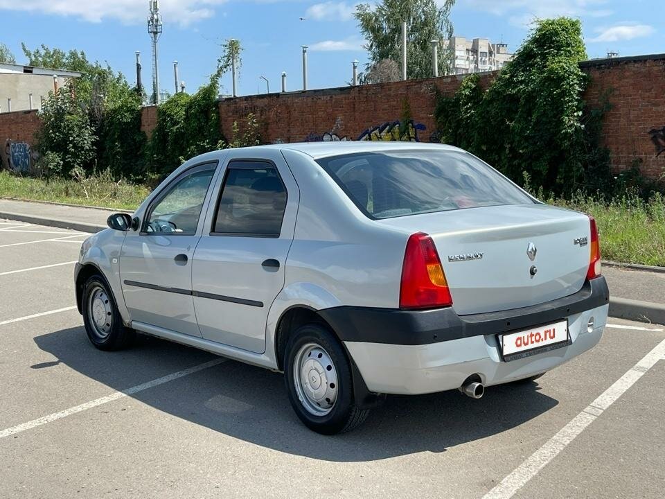 Рено sr фото Купить б/у Renault Logan I 1.6 MT (87 л.с.) бензин механика в Краснодаре: серый 