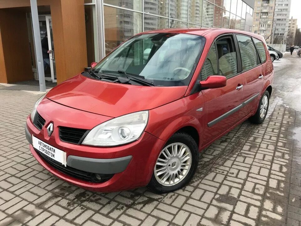 Рено сценик 2 бензин фото Купить б/у Renault Scenic II Рестайлинг Grand 1.9d MT (130 л.с.) дизель механика