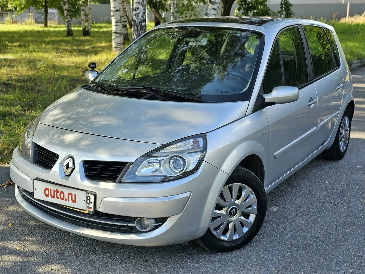 Рено сценик 2 рестайлинг фото Купить б/у Renault Scenic II Рестайлинг 1.6 MT (115 л.с.) бензин механика в Санк