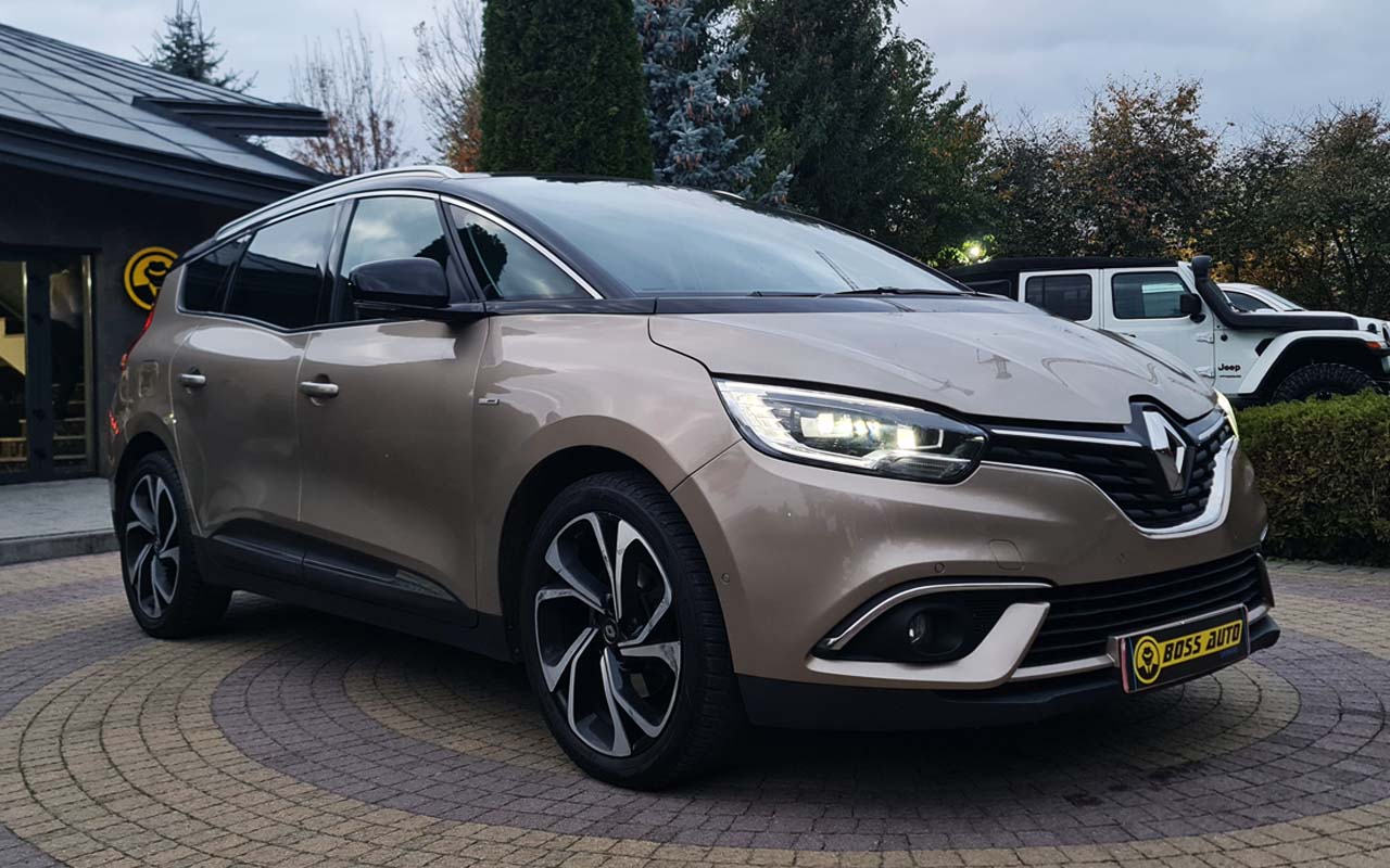 Рено сценик 2018 фото Renault Grand Scenic 2018 купить в Украине BOSS AUTO