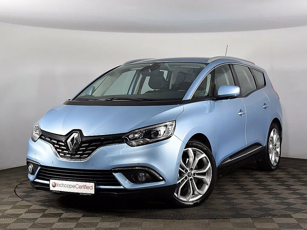 Рено сценик 2018 фото Купить б/у Renault Scenic IV Grand 1.5d AMT (110 л.с.) дизель робот в Москве: го