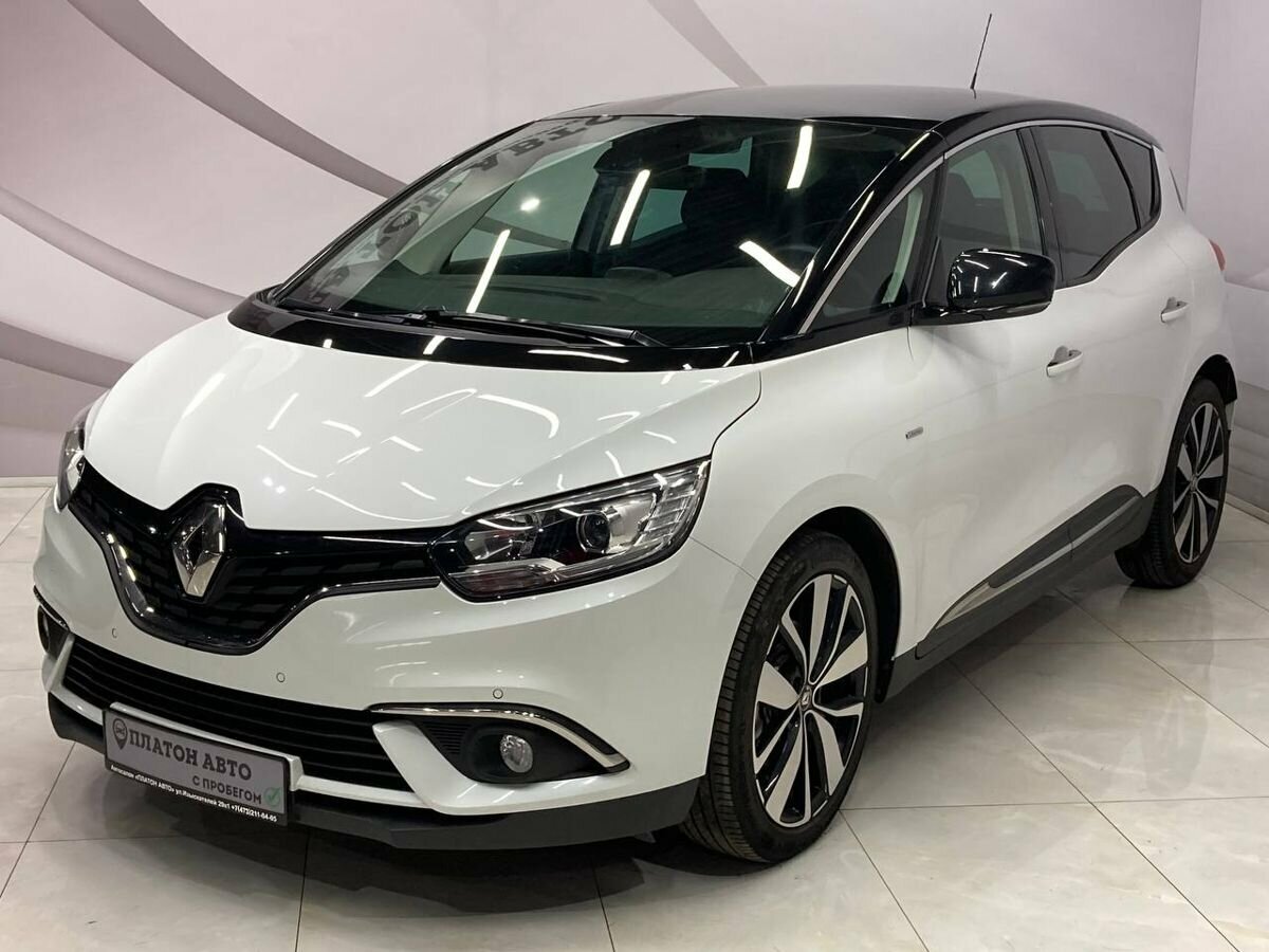 Рено сценик 2018 фото Купить б/у Renault Scenic IV 1.5d AMT (110 л.с.) дизель робот в Воронеже: белый 