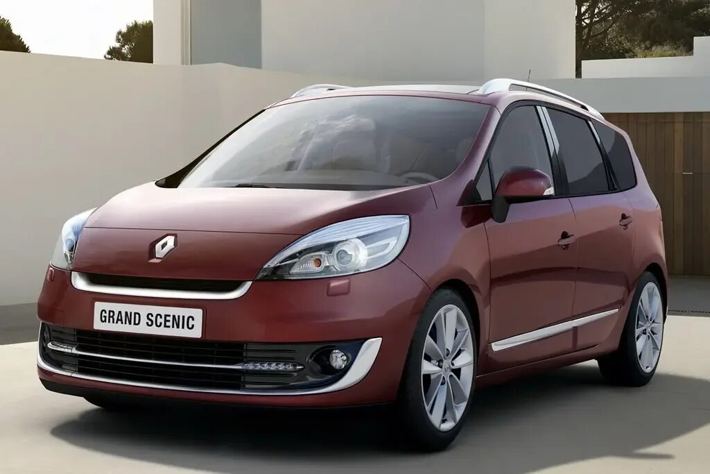 Рено сценик 5 фото Renault Grand Scenic рестайлинг 2012, 2013, минивэн, 2 поколение, JZ технические