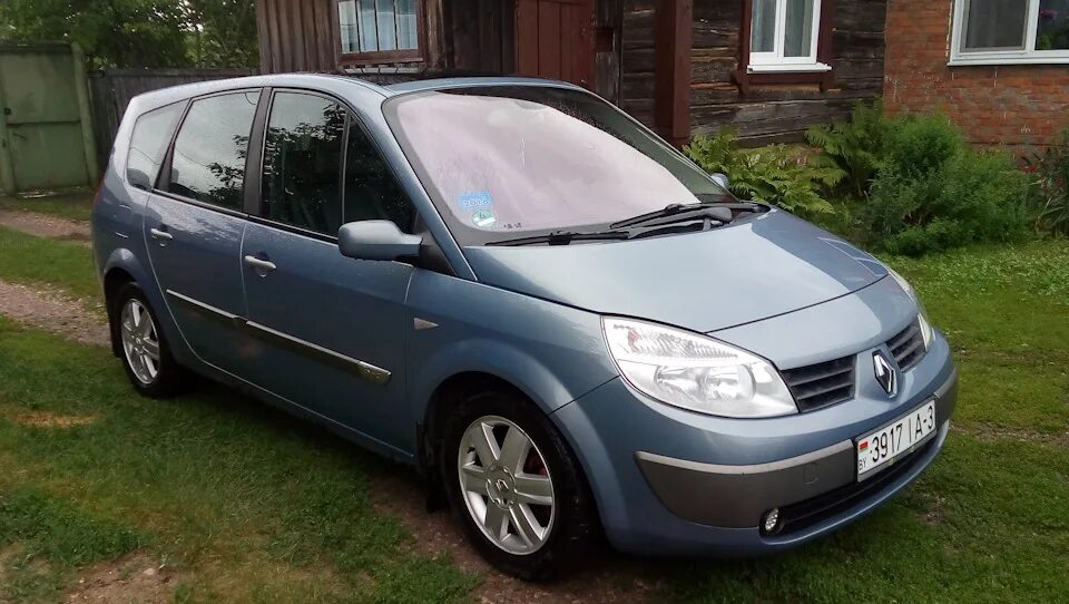 Рено сценик дизель фото Полировка фар. - Renault Grand Scenic II, 1,9 л, 2004 года кузовной ремонт DRIVE