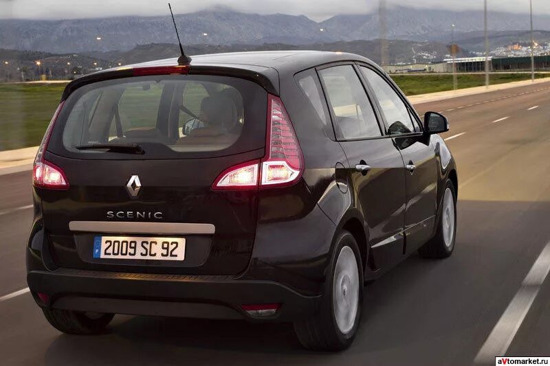 Рено сценик фото Фото Renault Scenic 5 дв. минивэн 2009 - 2012 - Фотографии автомобилей