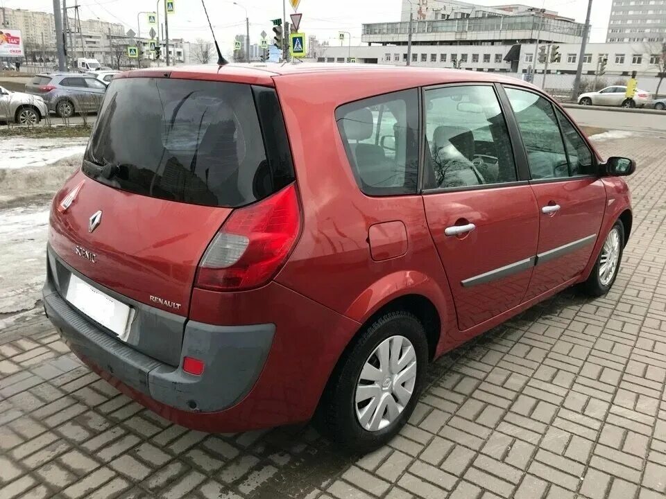 Рено сценик фото 2008 Купить б/у Renault Scenic II 1.6 AT (115 л.с.) бензин автомат в Екатеринбурге: к