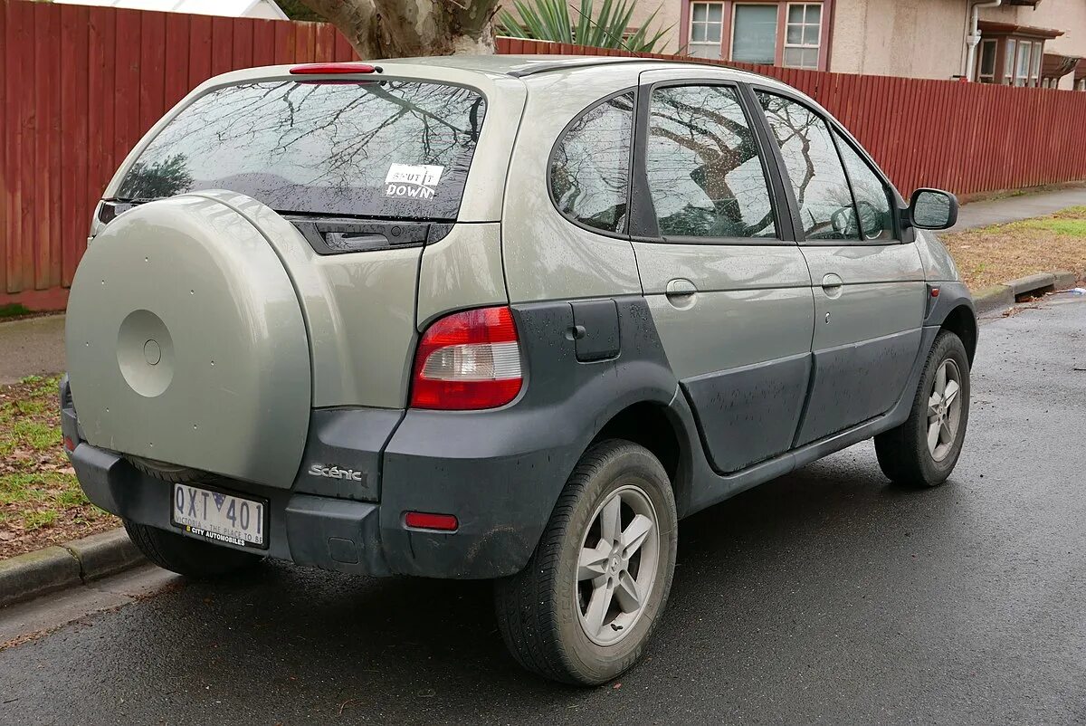 Рено сценик рх4 фото File:2001 Renault Scénic RX4 (J64 Phase 2) Privilege hatchback (2015-07-03) 02.j