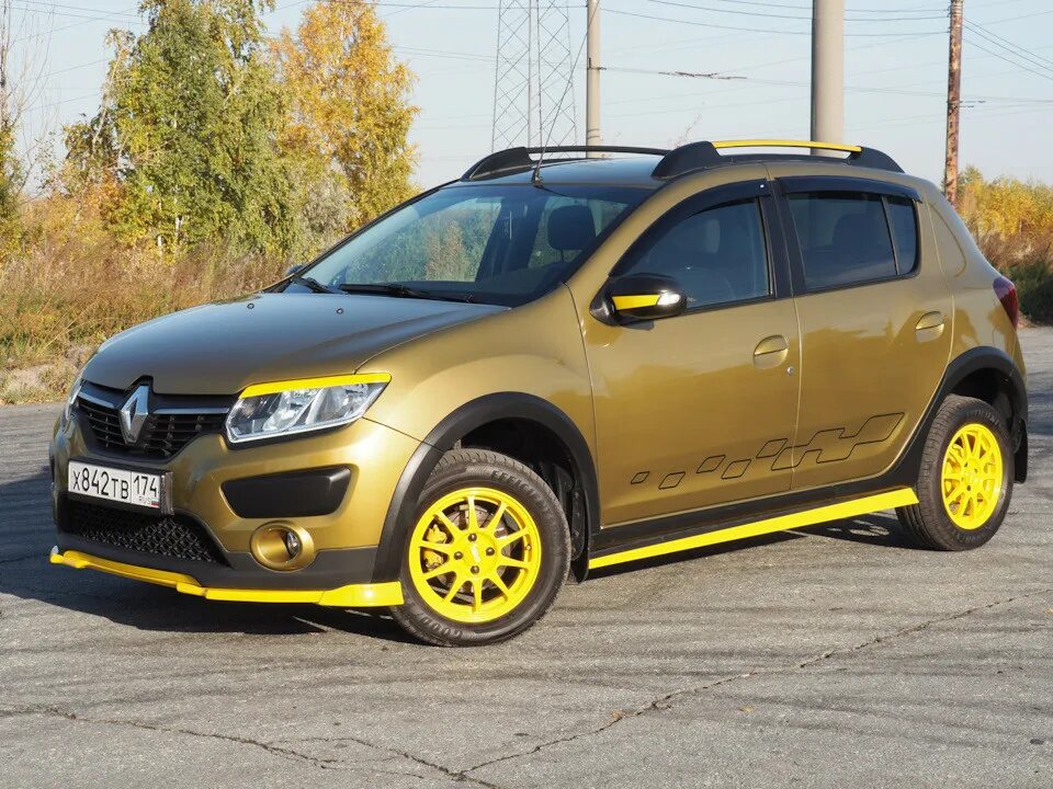 Рено степвей 1 тюнинг В последний тёплый день осени.. История от ne-PROmax о Renault Sandero Stepway *