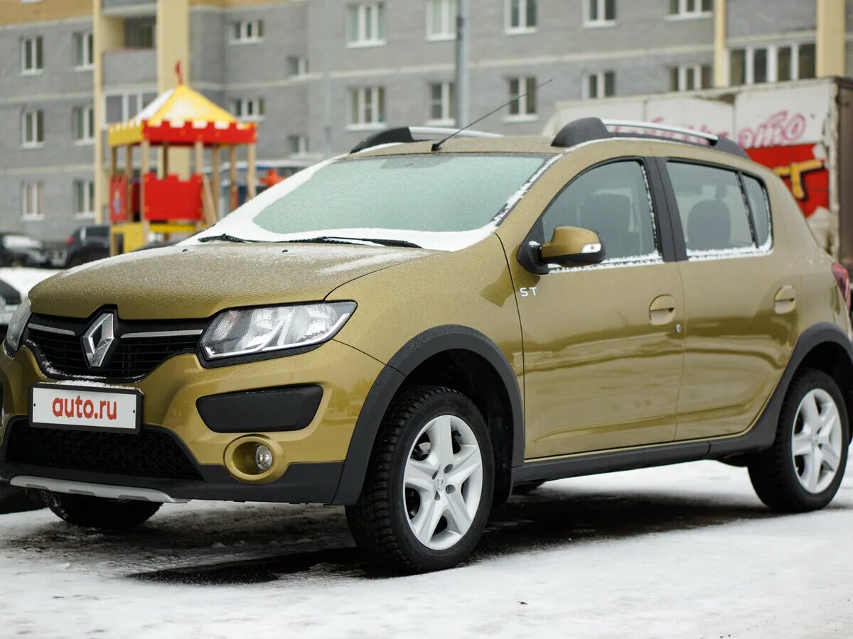 Рено степвей 2 фото Купить б/у Renault Sandero II Stepway 1.6 MT (82 л.с.) бензин механика в Пензе: 