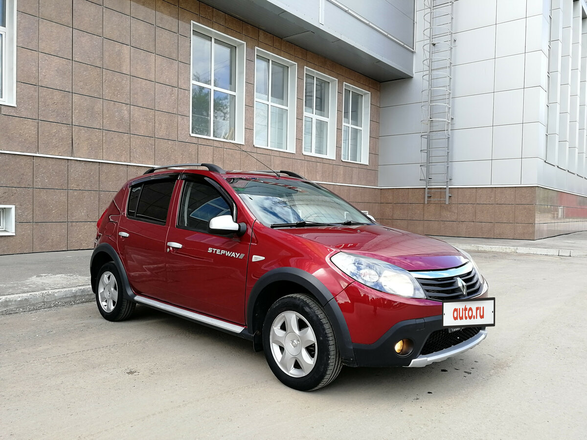 Рено степвей 2012 фото Купить б/у Renault Sandero I Stepway 1.6 MT (84 л.с.) бензин механика в Самаре: 