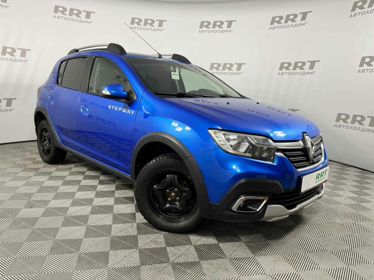 Рено степвей 2019 фото Купить б/у Renault Sandero II Рестайлинг Stepway 1.6 AT (102 л.с.) бензин автома