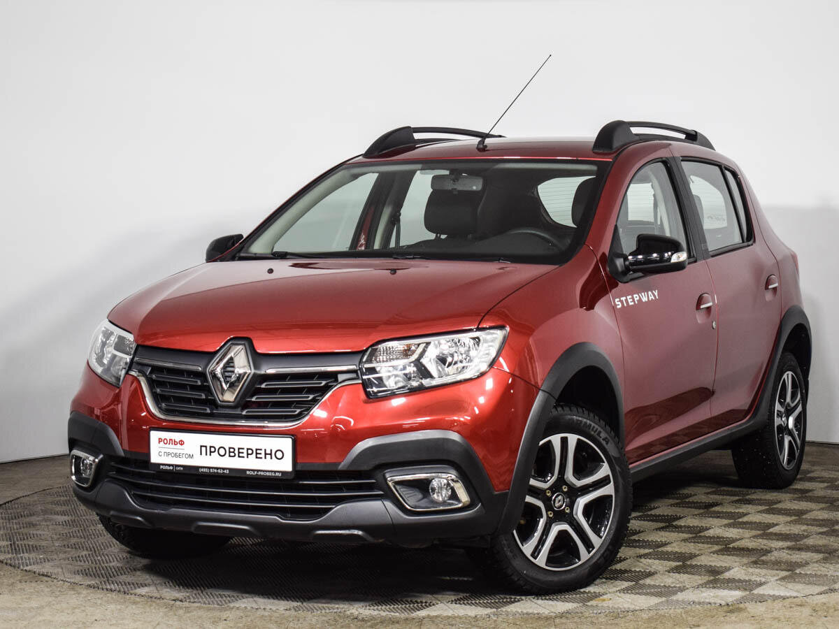 Рено степвей 2019 фото Купить б/у Renault Sandero II Рестайлинг Stepway 1.6 CVT (113 л.с.) бензин вариа