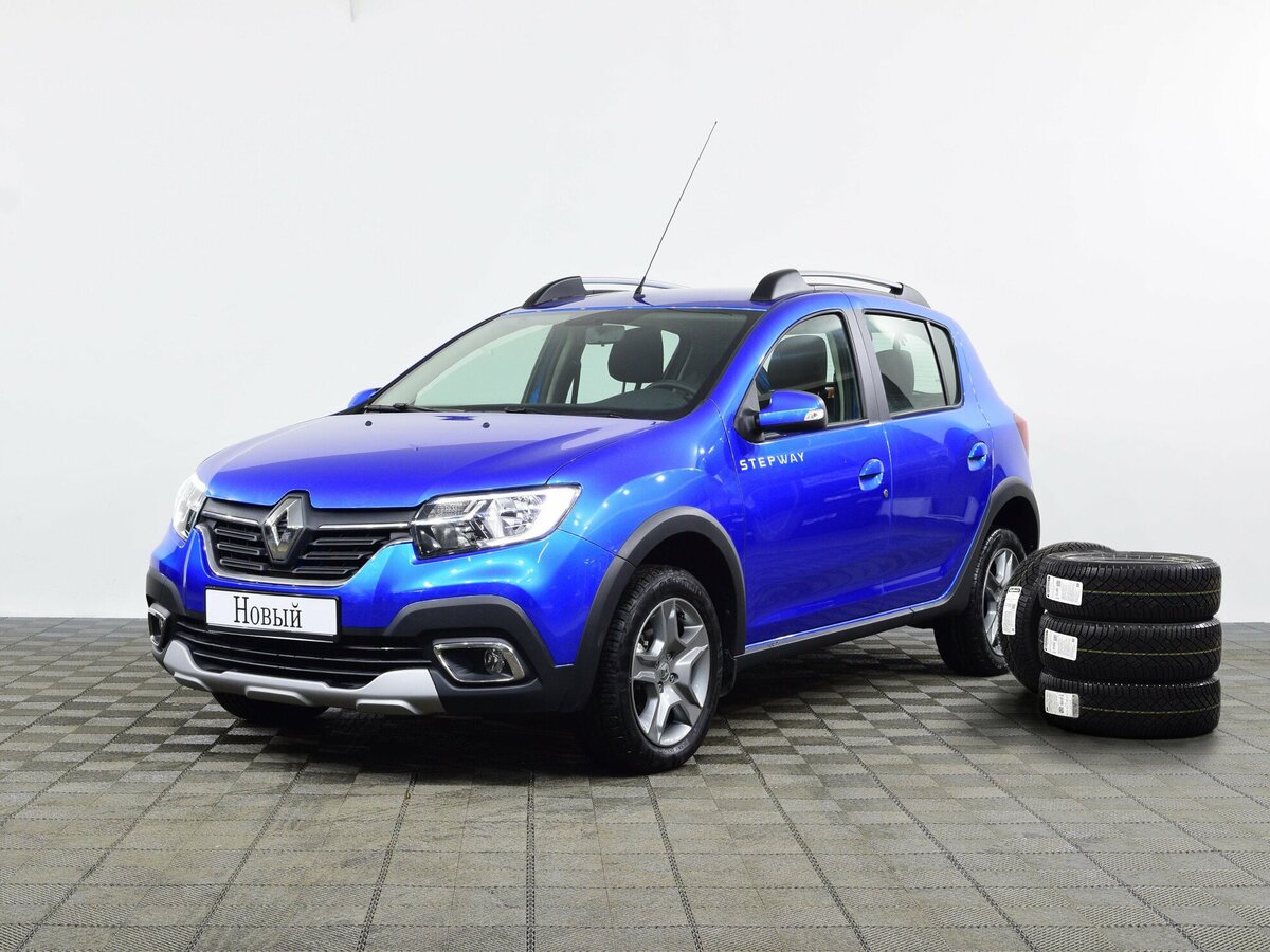 Рено степвей 2020 фото Купить б/у Renault Sandero II Рестайлинг Stepway 1.6 AT (102 л.с.) бензин автома