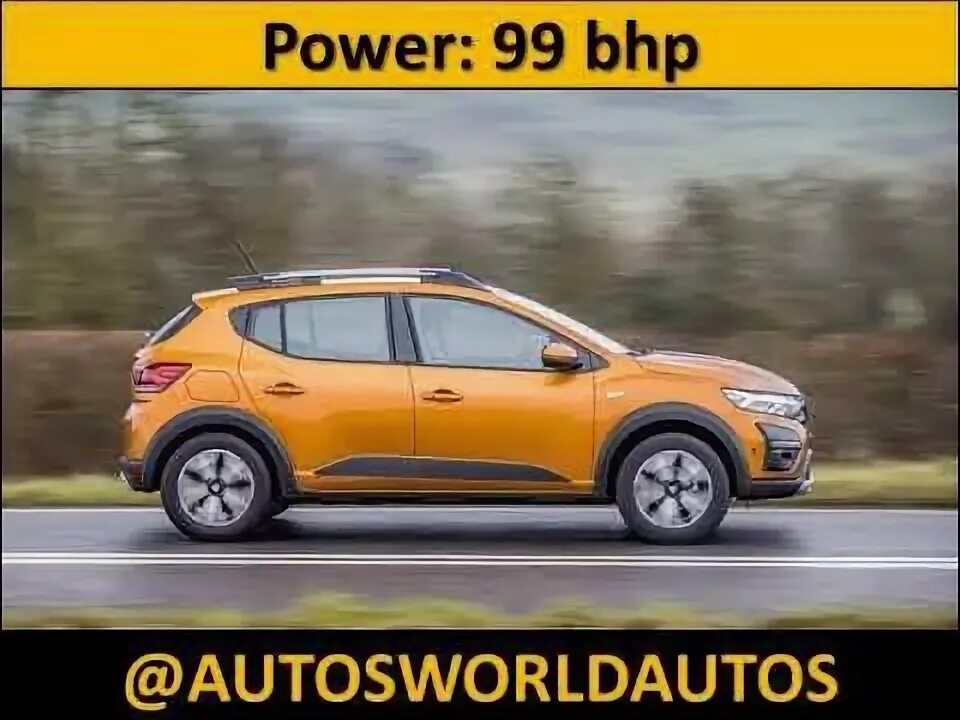 Рено степвей 2021 года фото Dacia Sandero Stepway TCe 100 2021 - YouTube