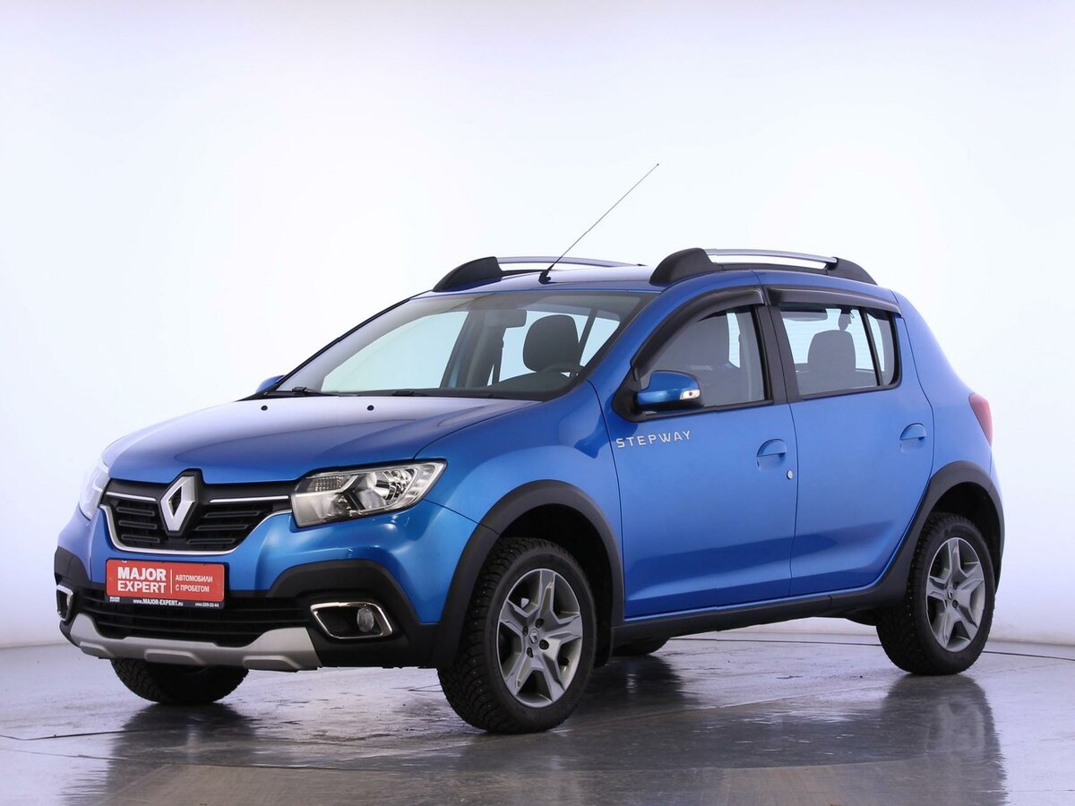 Рено степвей фото Купить б/у Renault Sandero II Рестайлинг Stepway 1.6 MT (113 л.с.) бензин механи