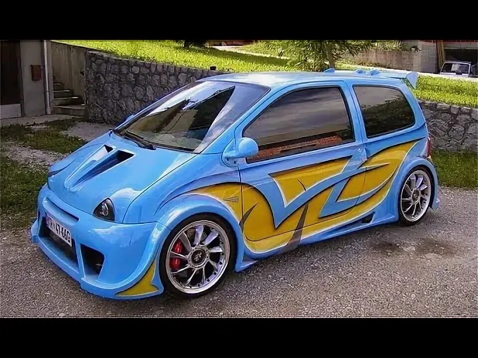 Рено твинго тюнинг фото RENAULT TWINGO TUNING - YouTube