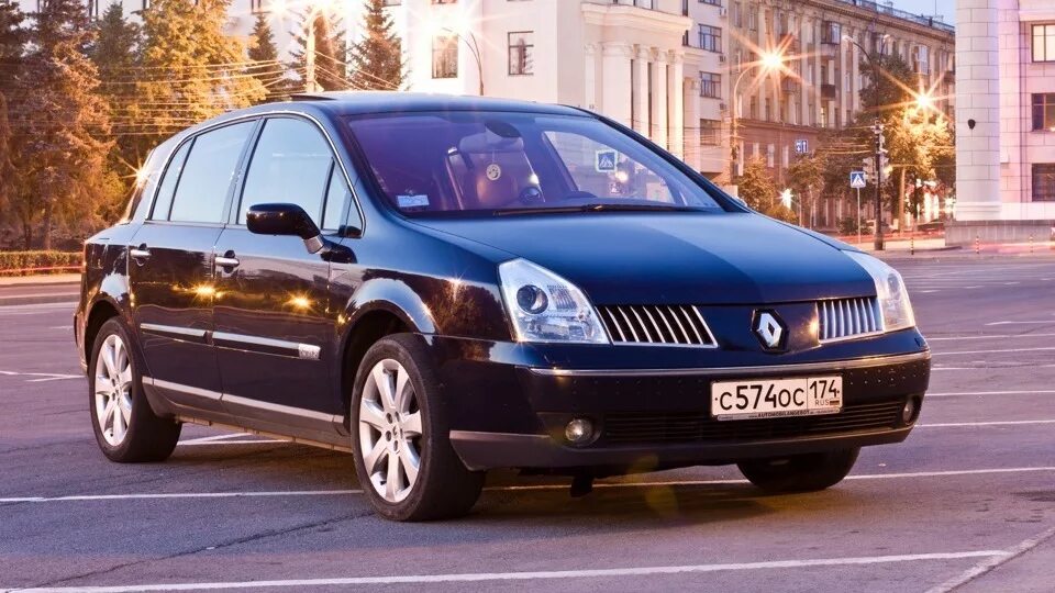 Рено velsatis фото Renault Vel Satis 3.0 дизельный 2003 Синий Кит на DRIVE2