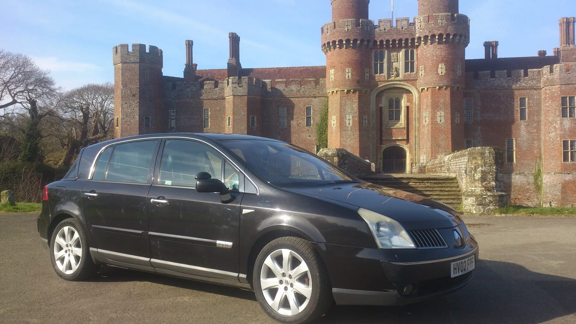 Рено velsatis фото Замок Herstmonceux Апрель 2015 - Renault Vel Satis, 3,5 л, 2004 года фотография 