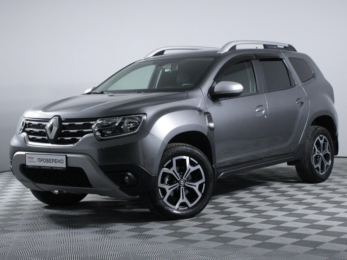 Рено внедорожник фото Купить б/у Renault Duster II 1.3 MT (150 л.с.) 4WD бензин механика в Москве: сер