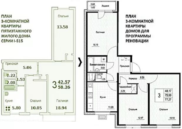 Реновация планировка 2 х комнатной квартиры Реновация в Москве: проекты квартир, планировка, отделка, дверная и оконная фурн