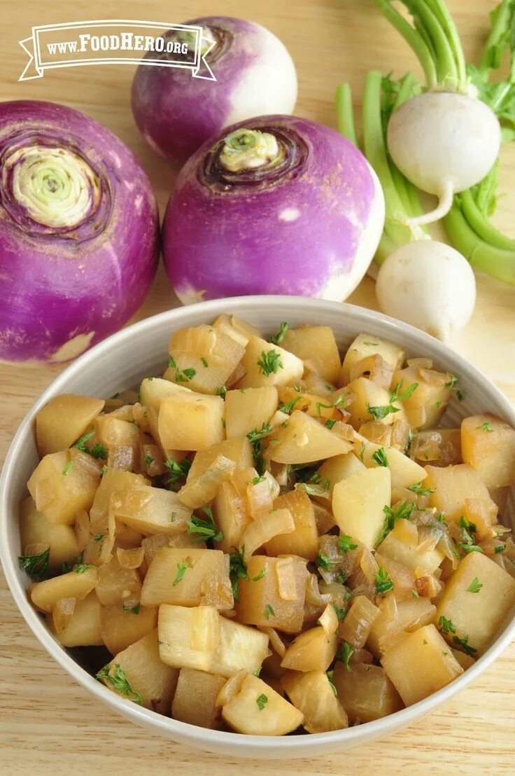 Репа рецепт приготовления с фото Savory Turnips Recipe Turnip recipes, Best turnips recipe, Veggie dishes