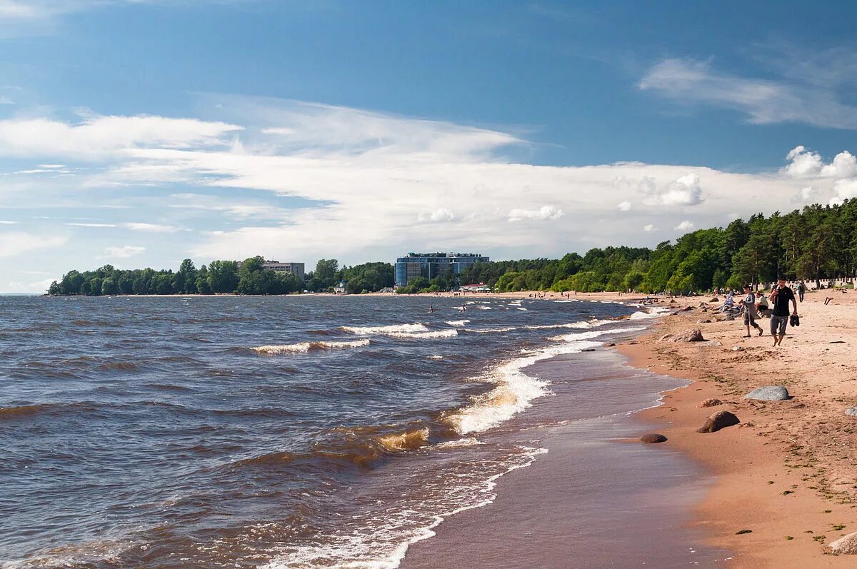 Репино санкт петербург фото Файл:Seabord of Gulf of Finland View of the Repino Hotel Primorskoye shosse, 400