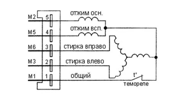 Ответы Mail.ru: Помогите подключить до розетки двигатель стиралки.