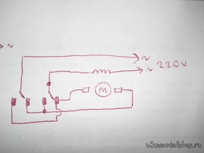 Реверс подключения двигателя от стиральной машины Мотор от стиральной машины-автомат, подключение