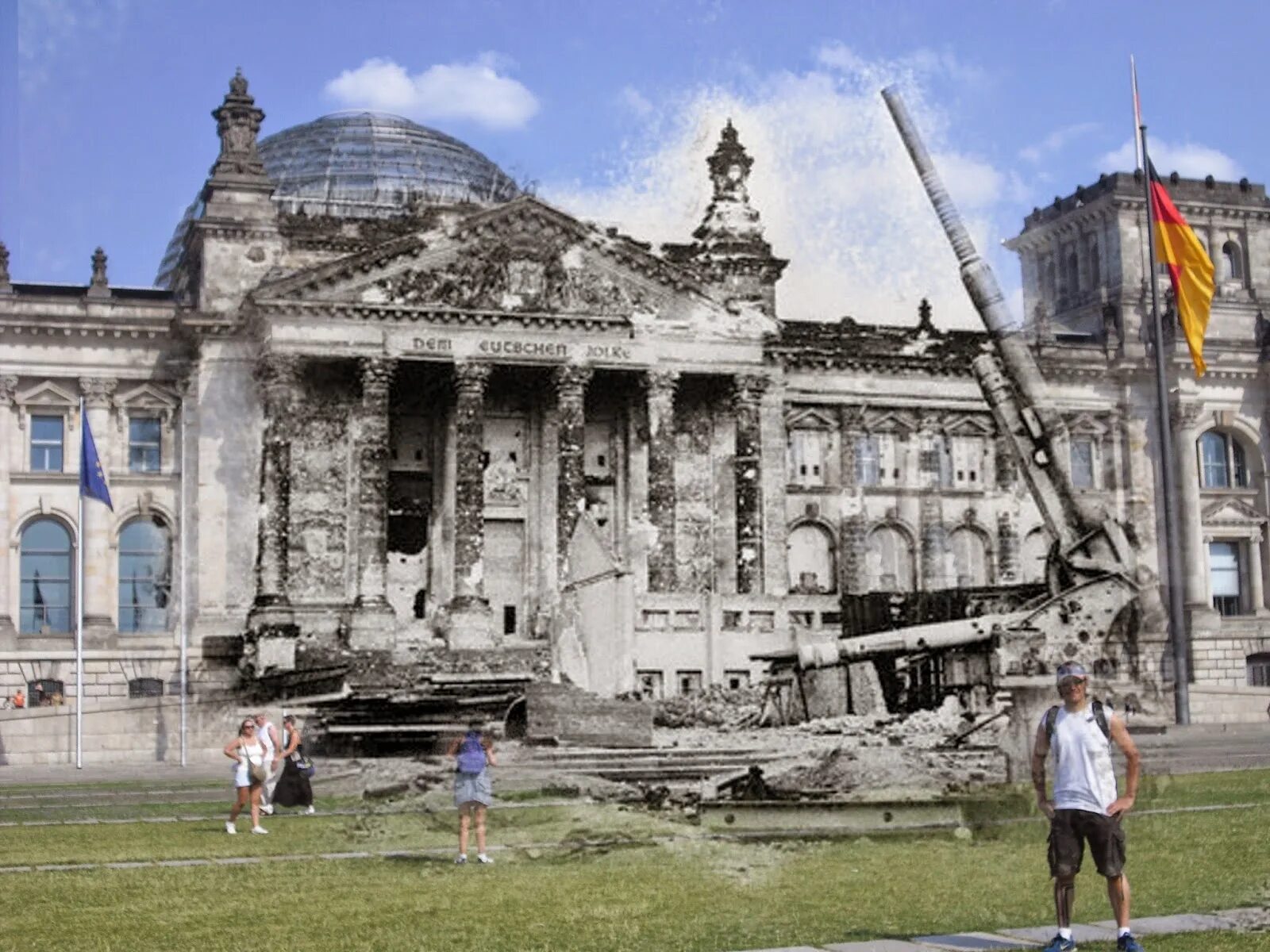 Рейхстаг здание 1945 фото Reichstag фото YugNash.ru