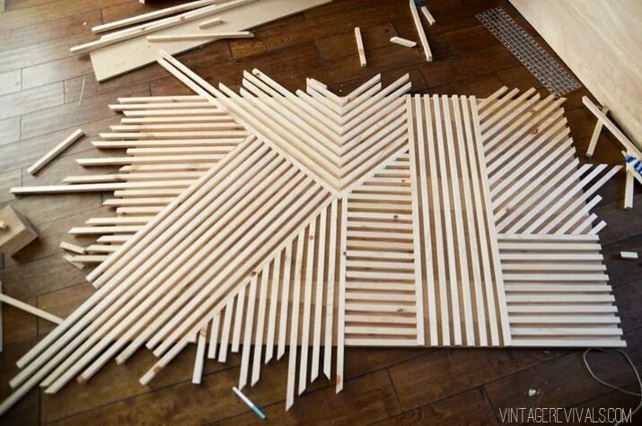 Рейки деревянные для декора своими руками DIY Square Dowel Art Diy home decor, Diy home decor projects, Home diy