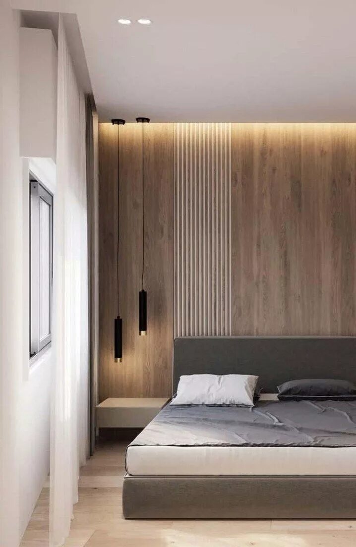 Рейки в спальне дизайн фото 49 Modern Master Bedroom Design Ideas в 2020 г Роскошные спальни, Интерьеры спал