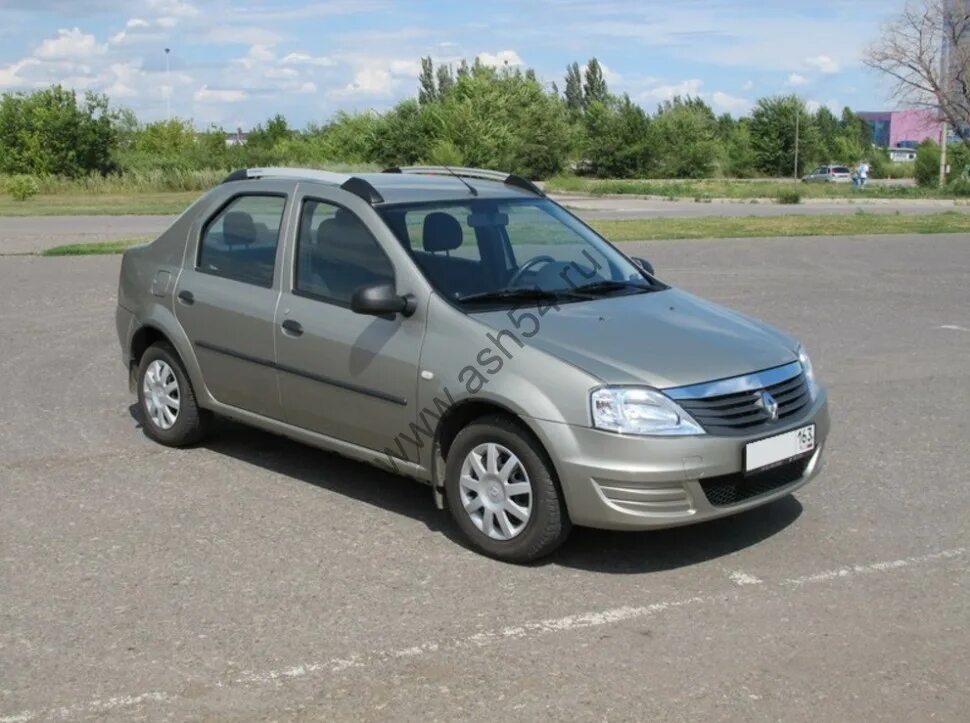 Рейлинги на крышу рено логан 2 фото Рейлинги АПС для Renault Logan 2004-2015 г.г. выпуска.