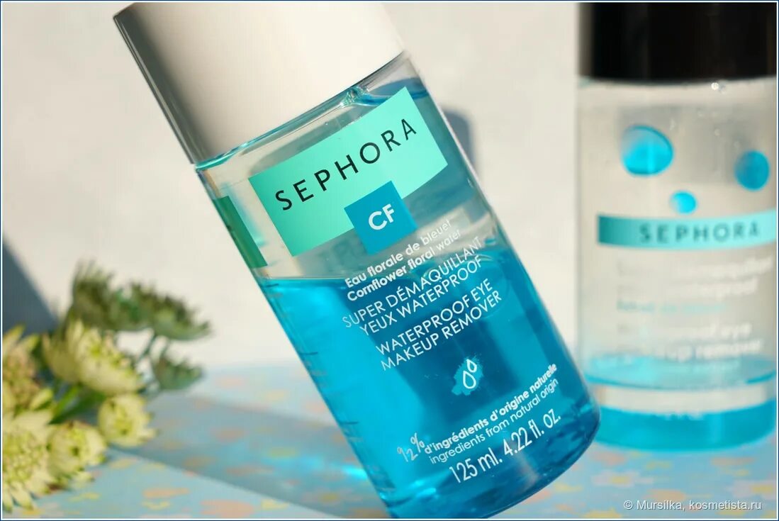 Рейтинг для снятия макияжа с глаз Sephora Waterproof Eye Makeup Remover - обновлённая версия многолетнего фаворита