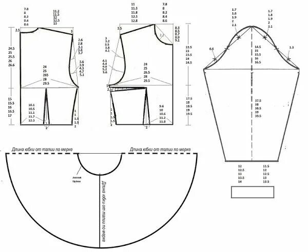 Рейтинговое платье сшить своими руками выкройки Осинка Patrones, Patrones de costura, Patrones de camisa