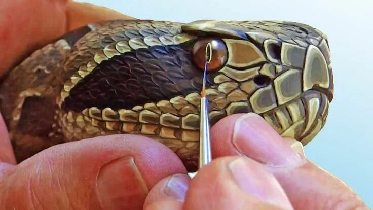 Резьба по дереву змеи фото How To Carve a Rattlesnake Walking Cane - YouTube Hand carved walking sticks, Wa