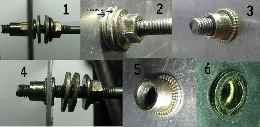 Резьбовые заклепки установка своими руками Гайка заклепка простое решение, или муки установки. - Chevrolet Niva, 1,7 л, 200