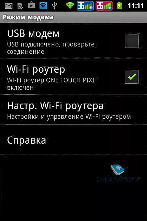 Режим подключения телефона Mobile-review.com Обзор смартфона Alcatel One Touch Pixi 4007D