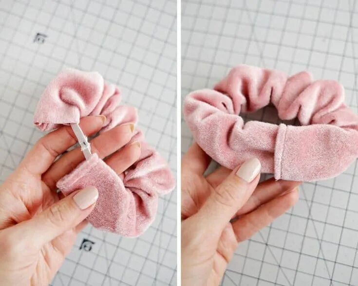 Резинка из ткани своими руками фото Make Your Own Bow Scrunchie! Diy hair scrunchies, How to make scrunchies, Diy ha