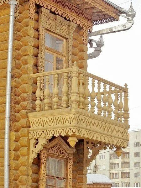 Резные деревянные дома фото Иван Яковлевич Билибин Rustic house, Wooden architecture, Russian architecture