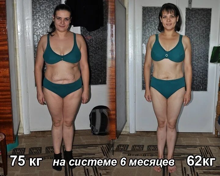 Результат голодания до и после фото Diet Catherine Mirimanova for weight loss - minus 60: basic principles, a detail