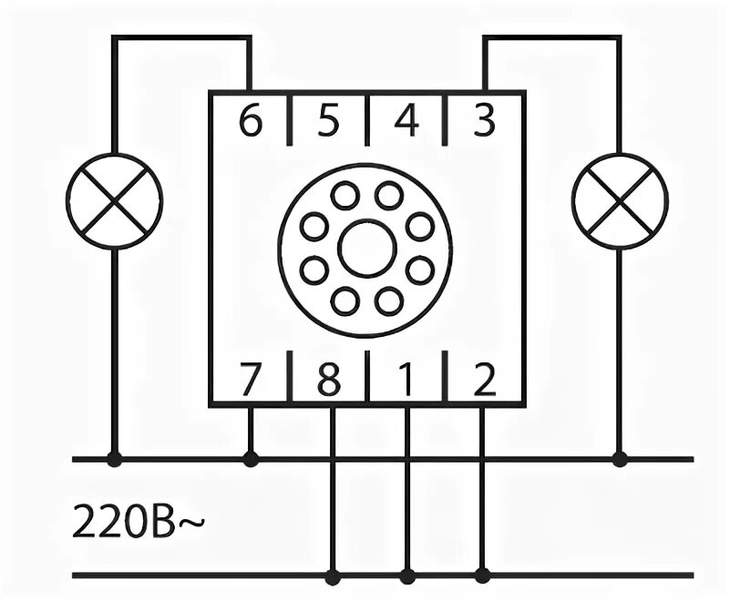 Рв 01 схема подключения реле времени Реле времени РВ3G-4мин/24час-5A-24/220В-8Ц TDM SQ1503-0014