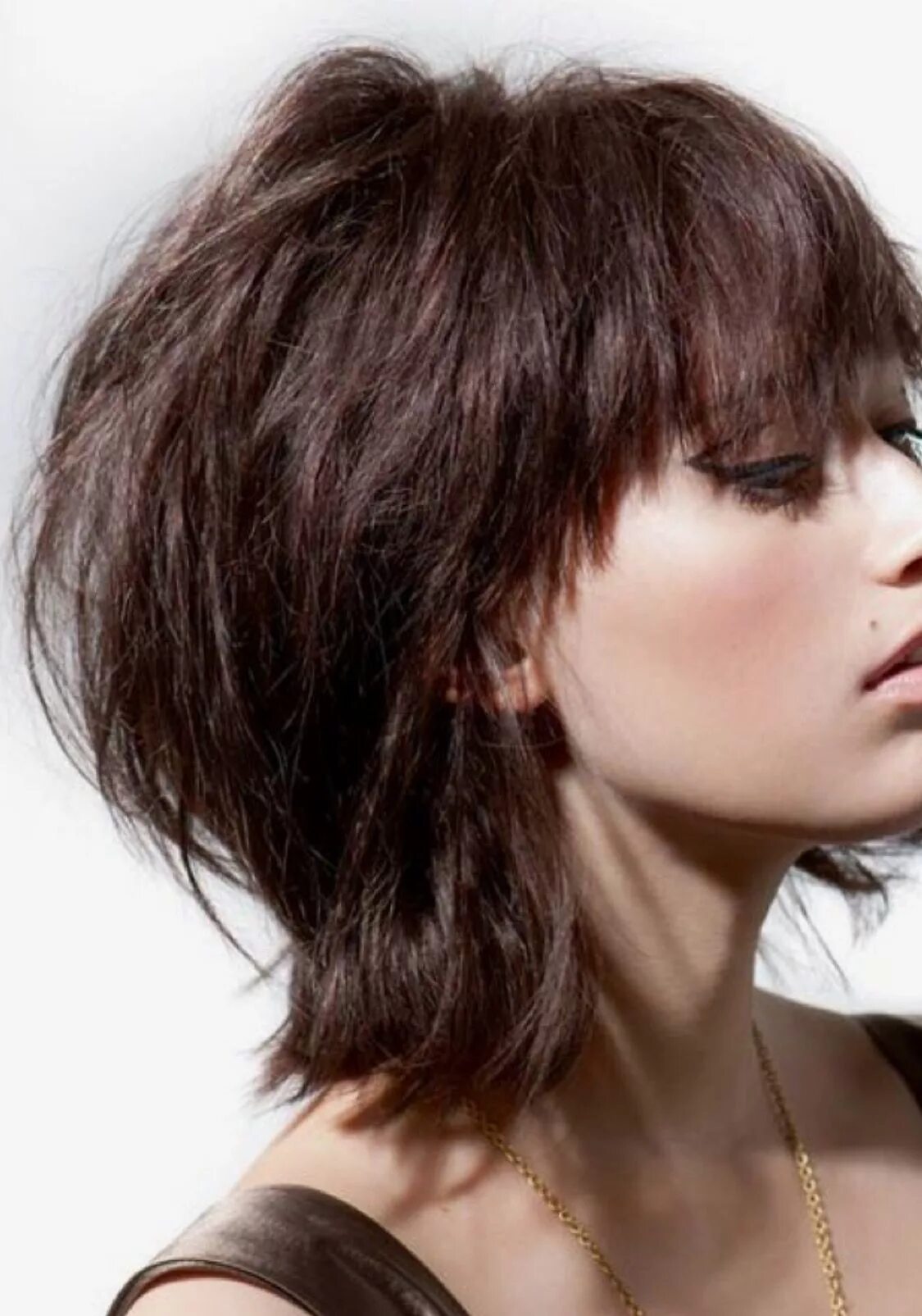 Рваная короткая до шеи стрижка женская Pin auf Peinados y cortes de cabello Frisuren, Haarschnitt, Bob frisur