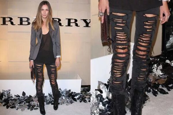 Рваная мода фото Ripped jeans How to make ripped jeans, Fashion, Ripped jeans