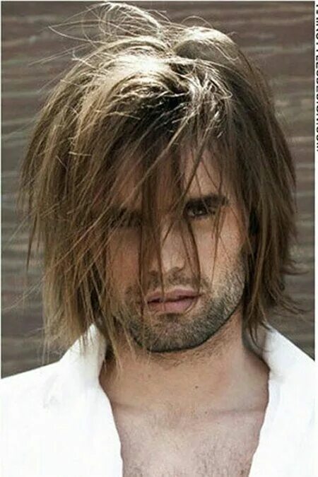 Рваная стрижка на длинные волосы мужская Men hair style Long hair styles men, Hair styles, Long hair styles