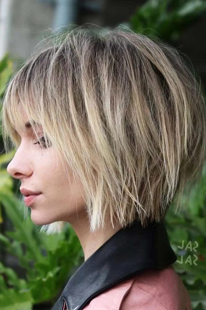 Рваное каре 2024 фото 51 New Short Bob Hairstyles This Season Messy bob hairstyles, Bob hairstyles for